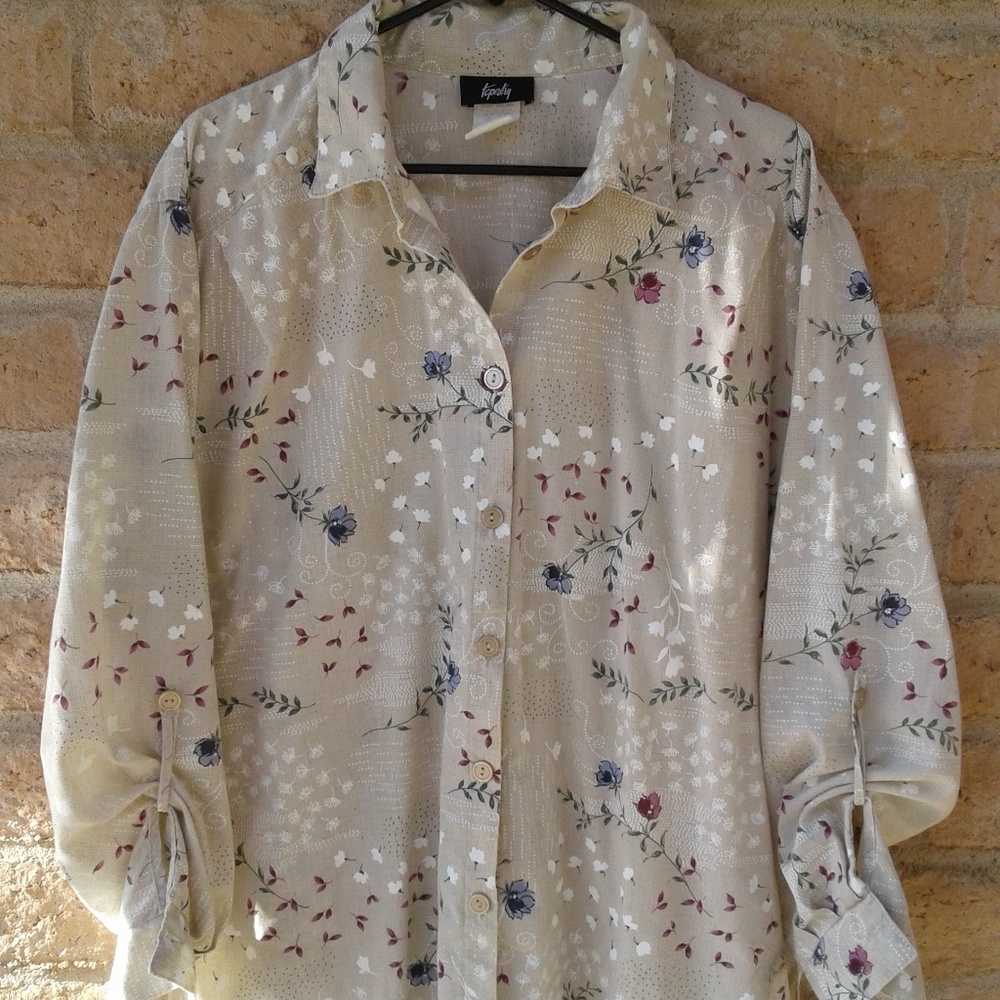 Tapestry over size shirt